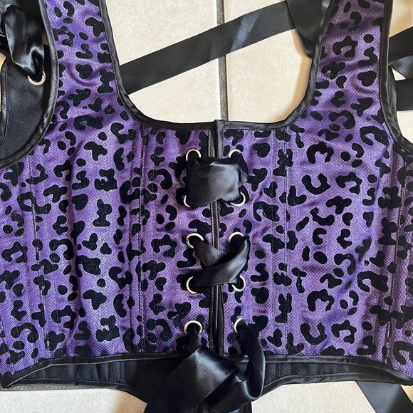 Cheetah Corset Top - Picture 3 of 3
